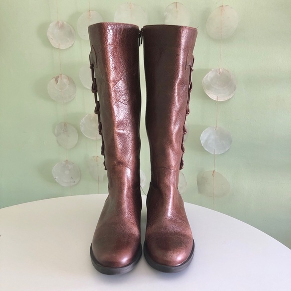 Brazilian Leather Braided Riding Boots - Picture 8 of 8